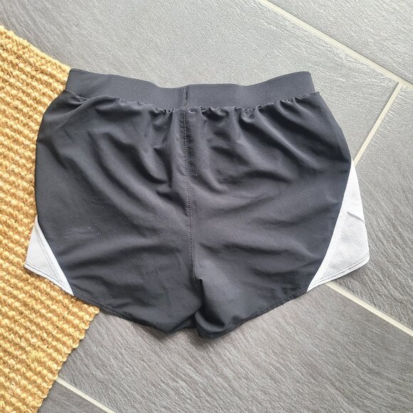 Under Armour Black/White Athletic Shorts Women's Size Small - Picture 4 of 4